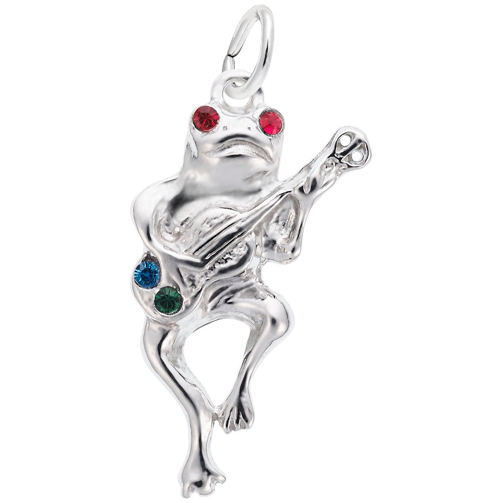 Charming Musical Frog Pendant - Unique Arts & Music Jewelry 1789