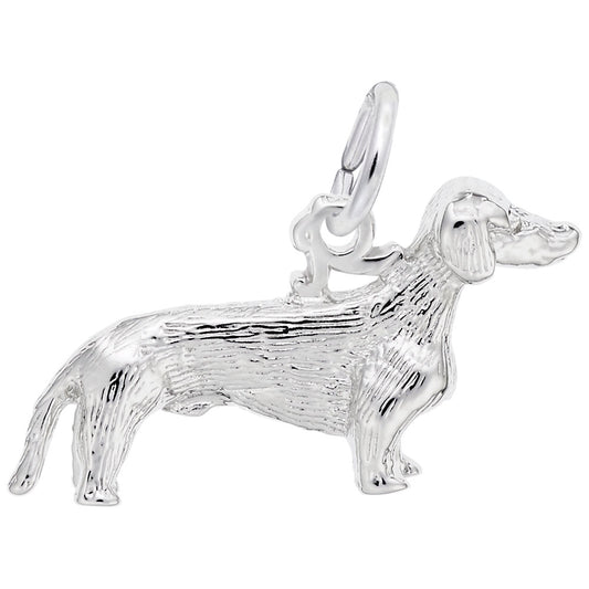 Dachshund Dog Charm - Adorable Pet Jewelry for Dog Lovers 1790