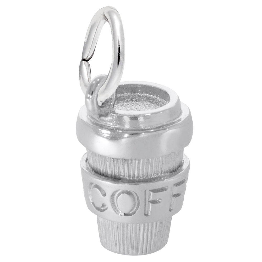Charming Coffee Cup Pendant - Perfect for Food & Beverage Lovers 1798