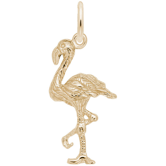 Charming Flamingo Pendant - Nautical Sea Life Jewelry Accessory 1810