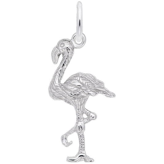 Charming Flamingo Pendant - Nautical Sea Life Jewelry Accessory 1810
