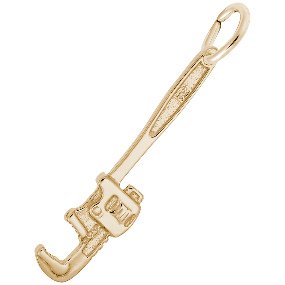 Durable Pipe Wrench Charm for Construction Enthusiasts - Rembrandt 1813