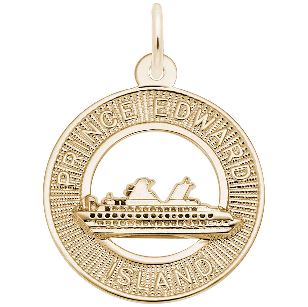 Prince Edward Island Cruise Ship Charm - Travel Souvenir Jewelry 1818