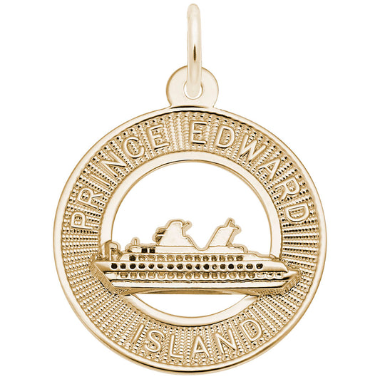 Prince Edward Island Cruise Ship Charm - Travel Souvenir Jewelry 1818