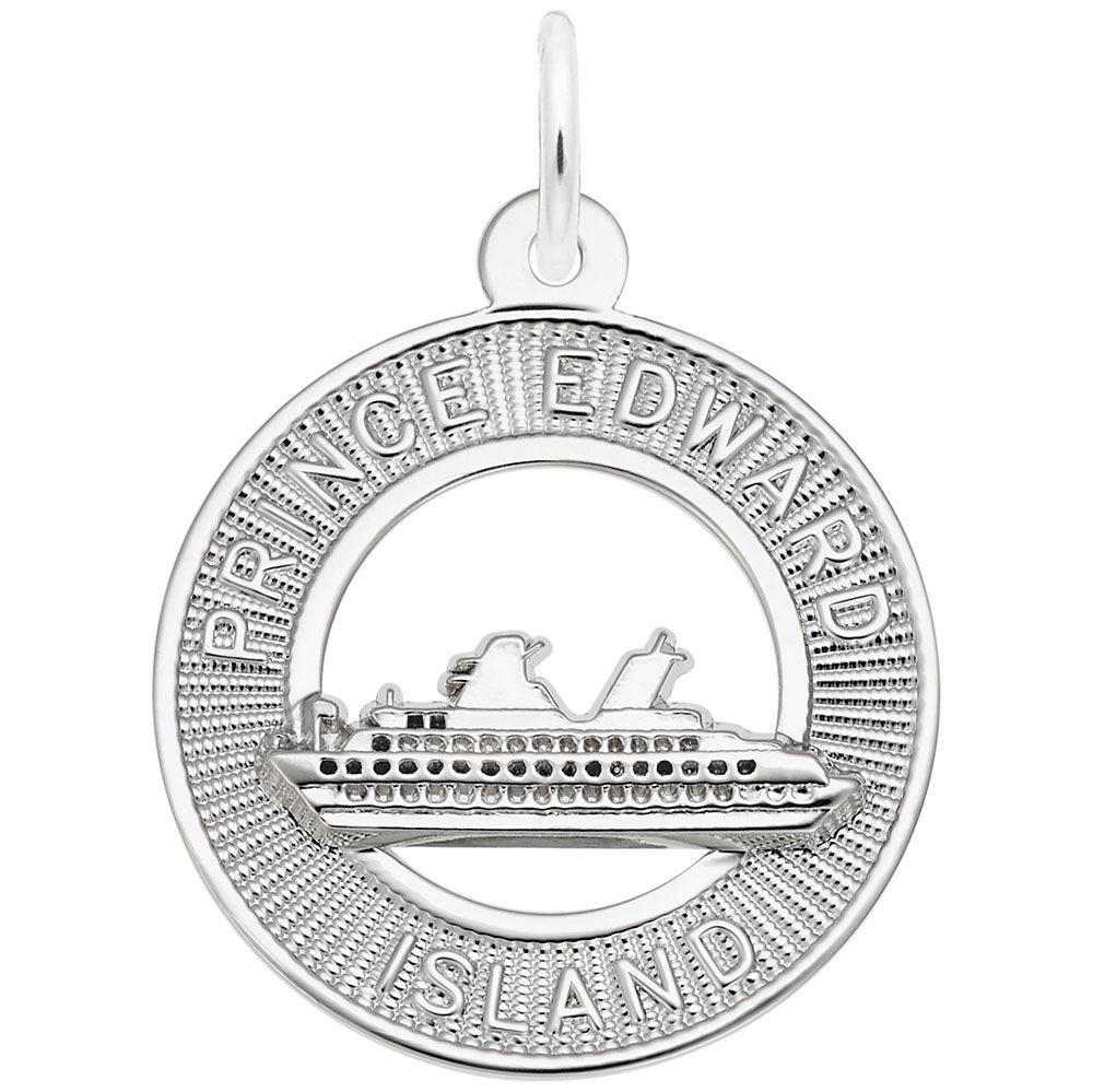 Prince Edward Island Cruise Ship Charm - Travel Souvenir Jewelry 1818