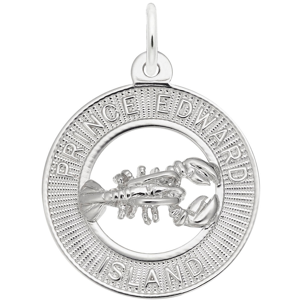 Prince Edward Island Lobster Charm - Travel Souvenir Jewelry 1821
