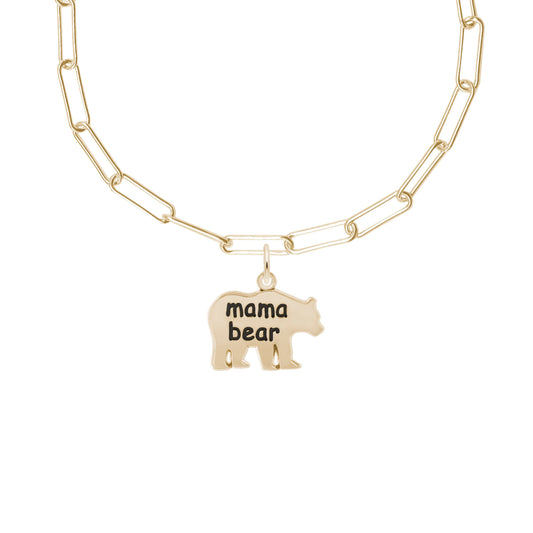 Mama Bear Necklace Set