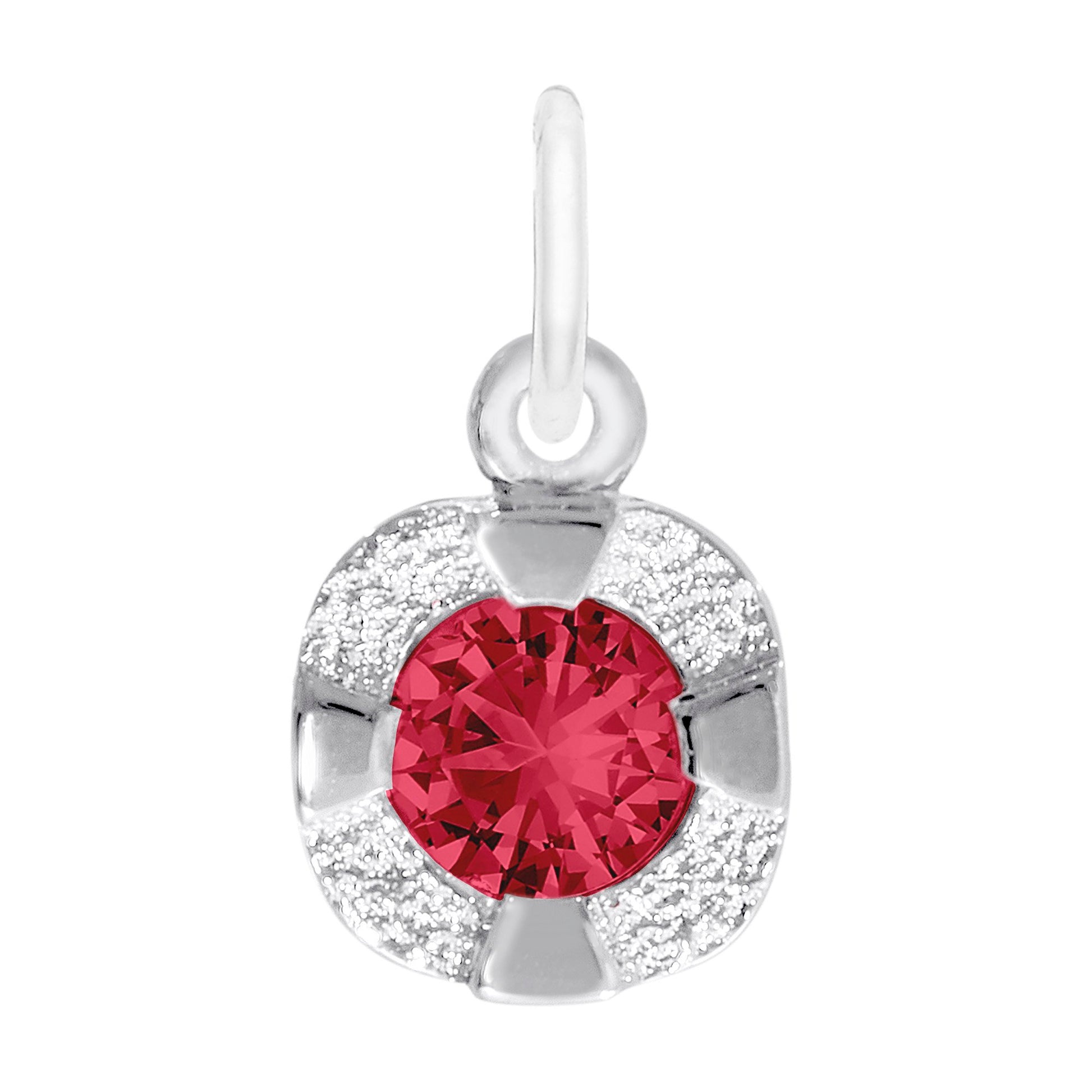 Petite January Birthstone Charm - Elegant Rembrandt Jewelry 1825-001