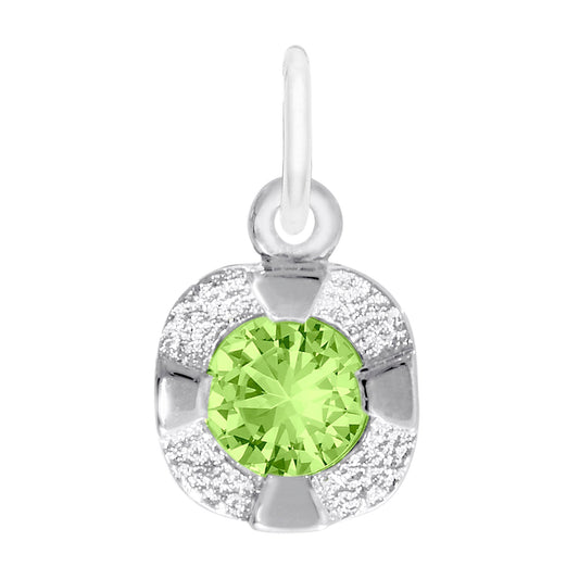 Petite August Birthstone Charm - Elegant Jewelry for Every Occasion 1825-008