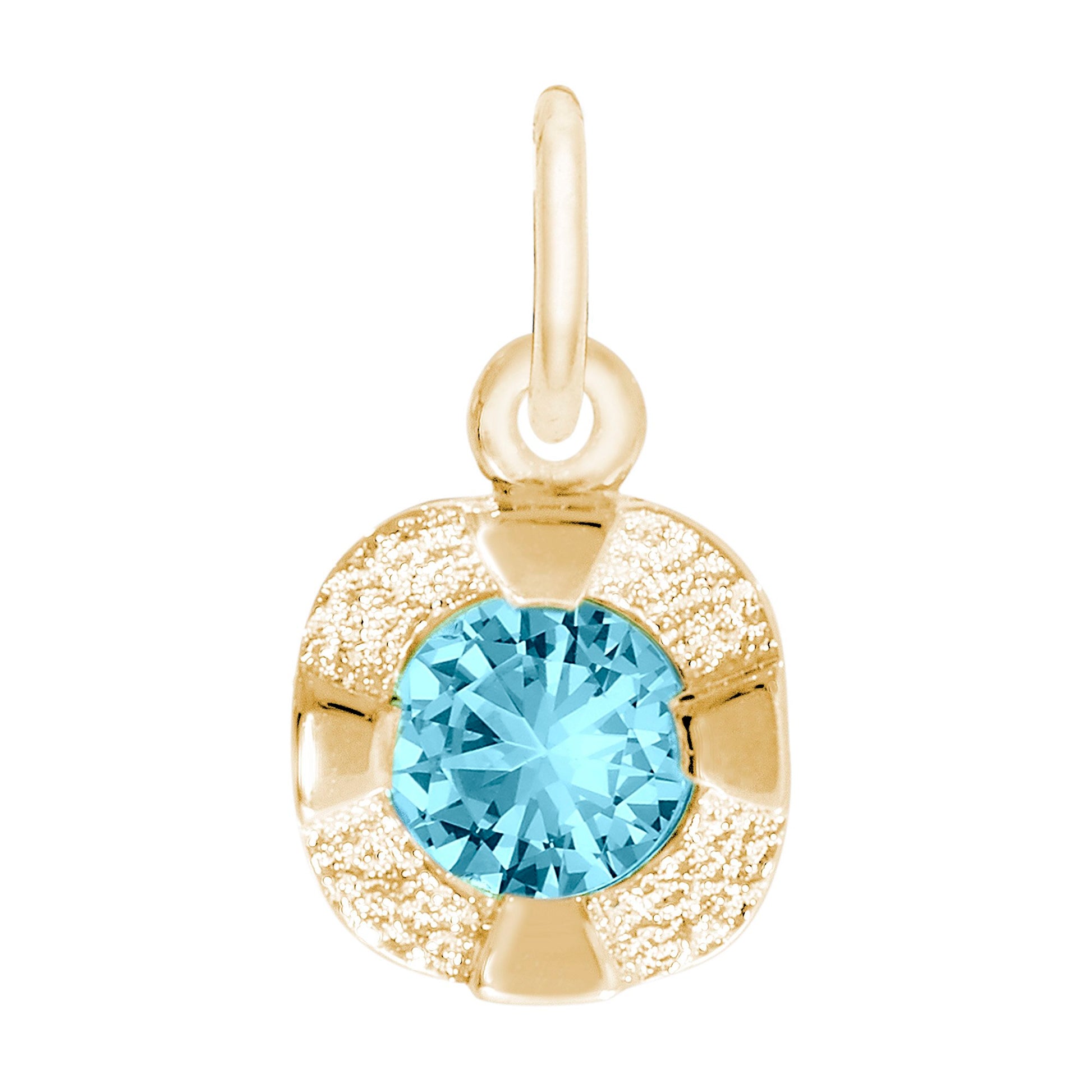 Petite December Birthstone Charm - Elegant Holiday Gift Idea 1825-012