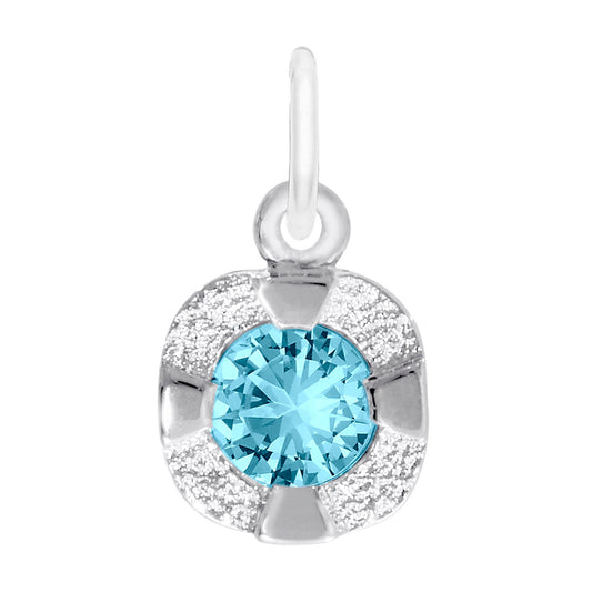Petite December Birthstone Charm - Elegant Holiday Gift Idea 1825-012
