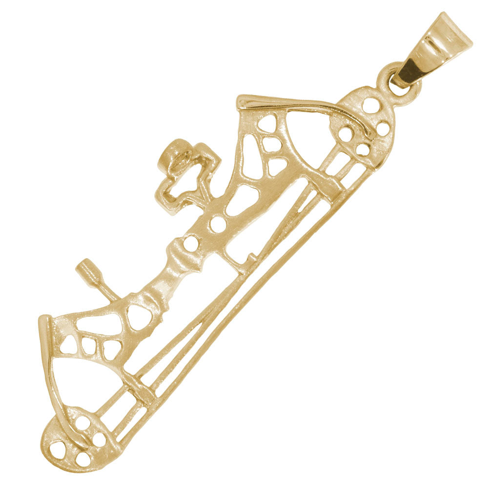Compound Bow Charm for Hunters and Fishing Enthusiasts - Rembrandt 1826