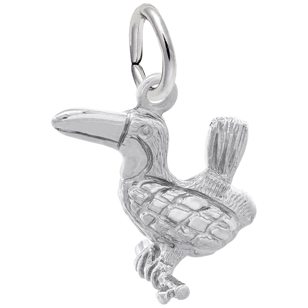 Colorful Toucan Charm for Animal Lovers - Unique Bird Jewelry 1843