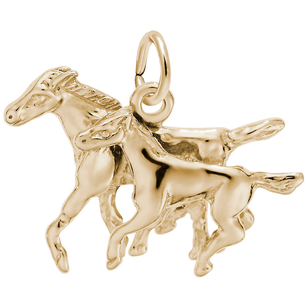 Delicate Horse Colt Charm - Perfect for Animal Lovers & Collectors 1861