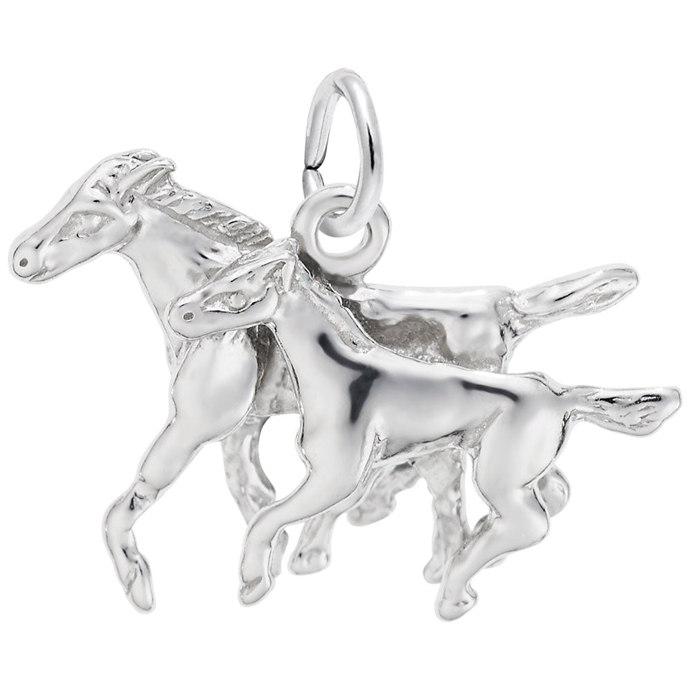 Delicate Horse Colt Charm - Perfect for Animal Lovers & Collectors 1861