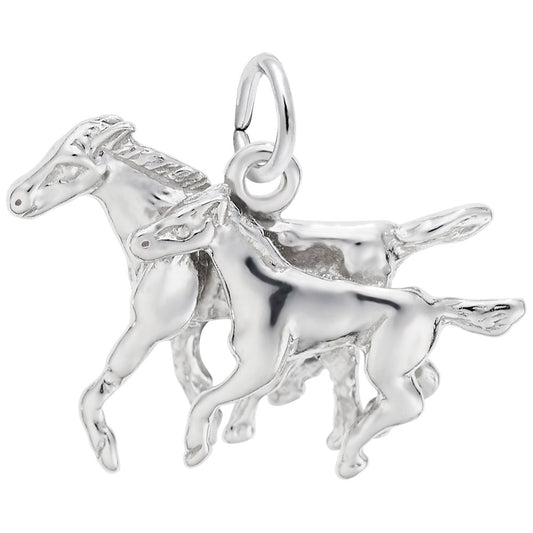 Delicate Horse Colt Charm - Perfect for Animal Lovers & Collectors 1861
