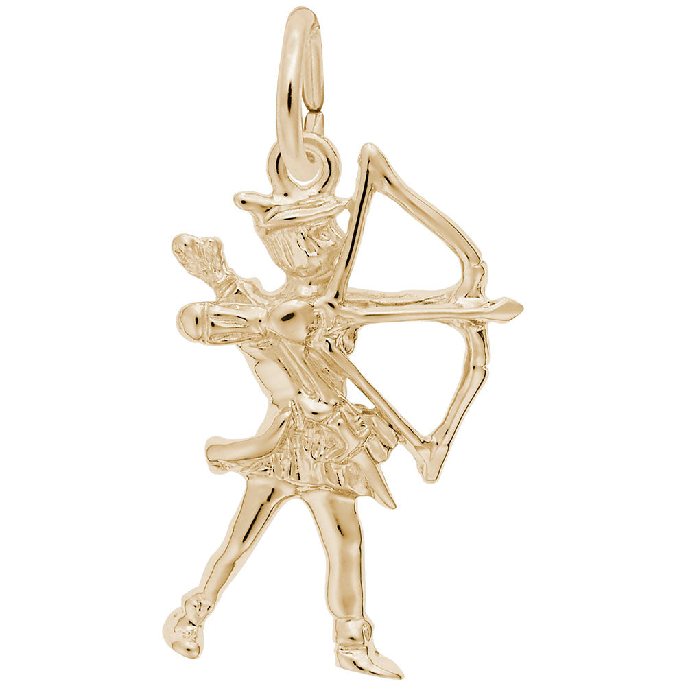 Archer Charm for Sports Enthusiasts - Perfect Gift for Hunters 1887