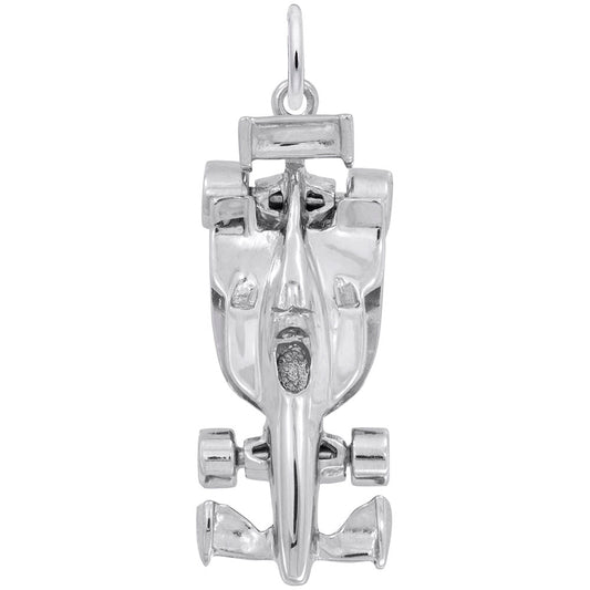 Modern Open Wheel Race Car Charm for Indiana Travel Lovers 1900