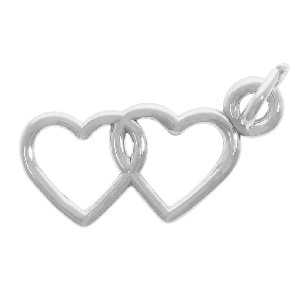 Two Hearts Entwined Charm - Perfect Symbol of Love & Marriage 1913