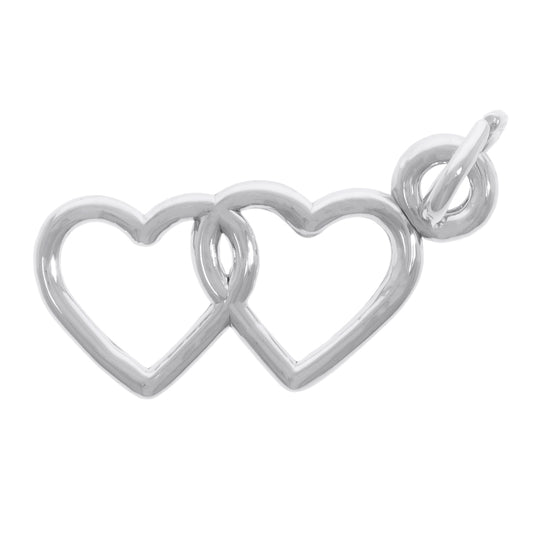Two Hearts Entwined Charm - Perfect Symbol of Love & Marriage 1913