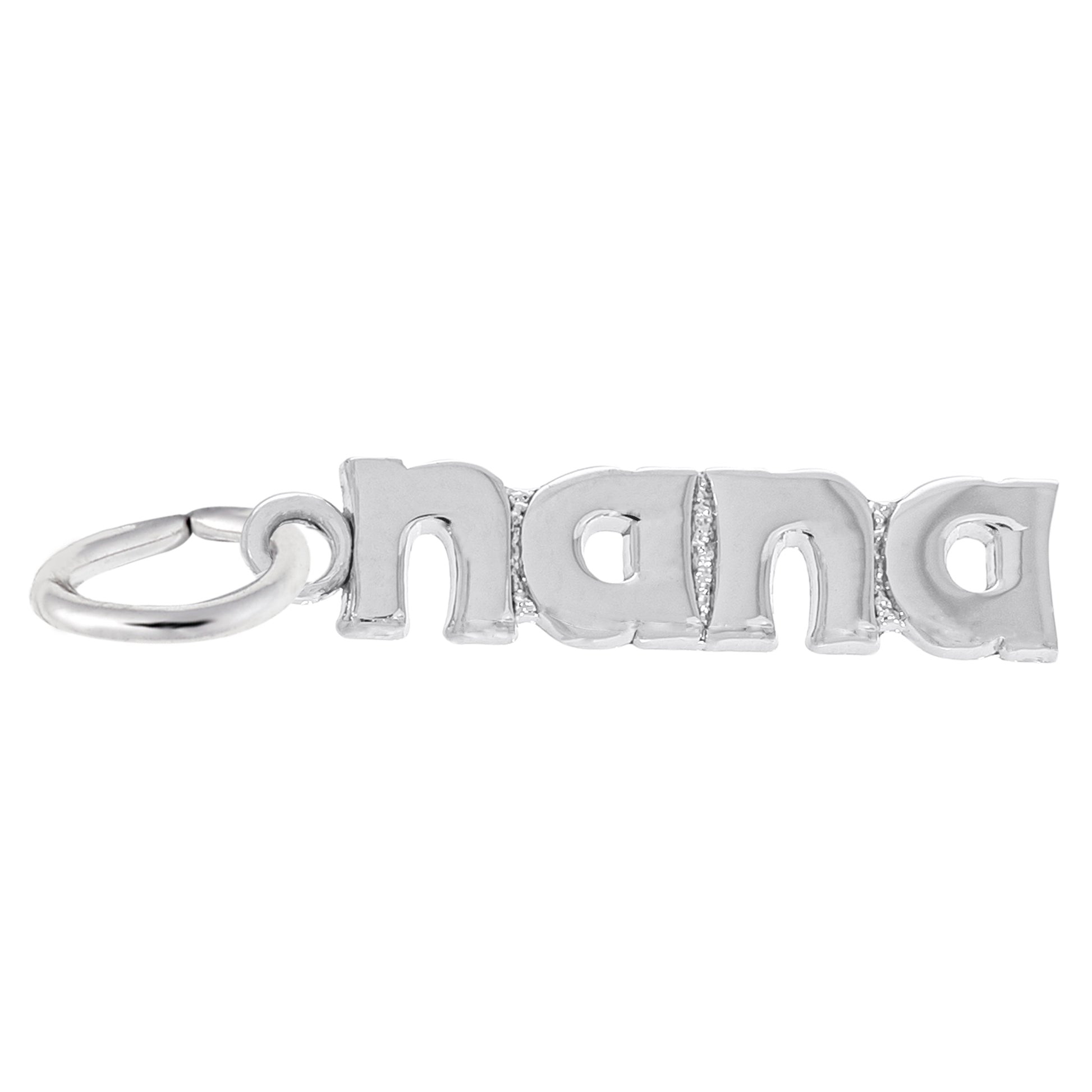 Personalized Nana Charm - Heartfelt Gift for Grandparents 1916
