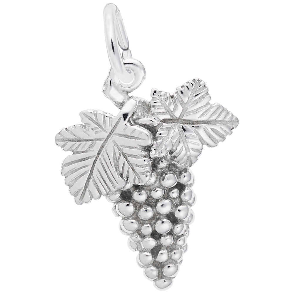 Charming Grapes Travel Charm - Perfect Souvenir from France 1930
