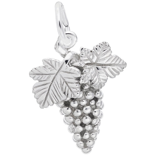 Charming Grapes Travel Charm - Perfect Souvenir from France 1930