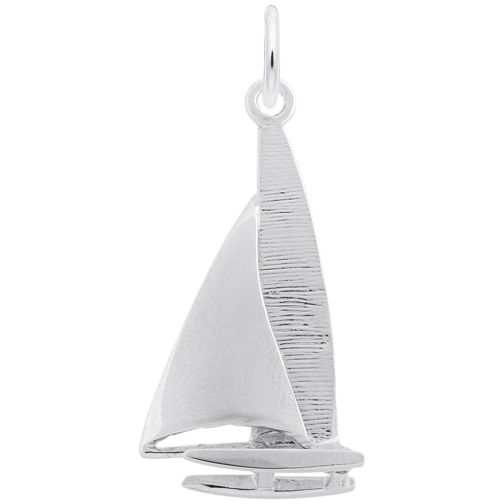 Elegant Catamaran Charm for Nautical Jewelry Lovers - Rembrandt 1934
