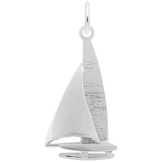 Elegant Catamaran Charm for Nautical Jewelry Lovers - Rembrandt 1934