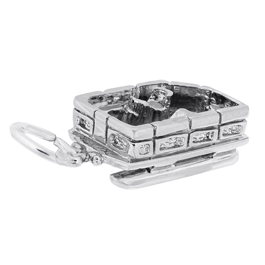 Pontoon Boat Charm