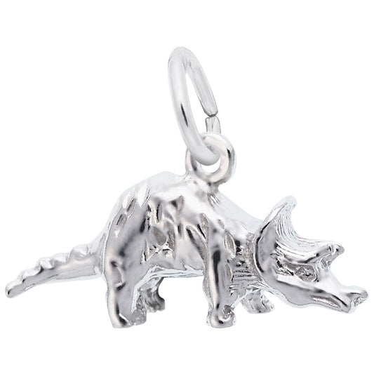 Triceratops Charm