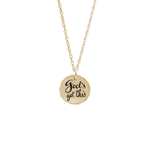God's Got This Necklace Set