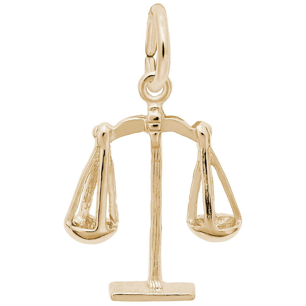 Scales of Justice Charm for Washington D.C. Travel Souvenirs 1967
