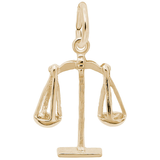 Scales of Justice Charm for Washington D.C. Travel Souvenirs 1967