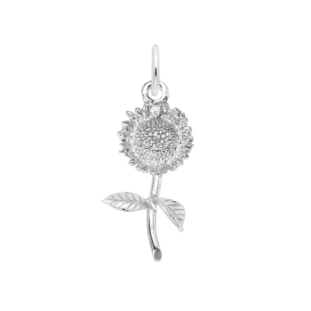 New Small Sunflower Charm for Fall - Perfect Seasonal Jewelry 1980