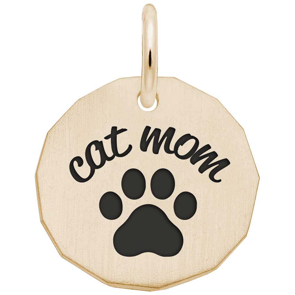 New Cat Mom Charm - Celebrate Your Feline Friendship Today! 1981