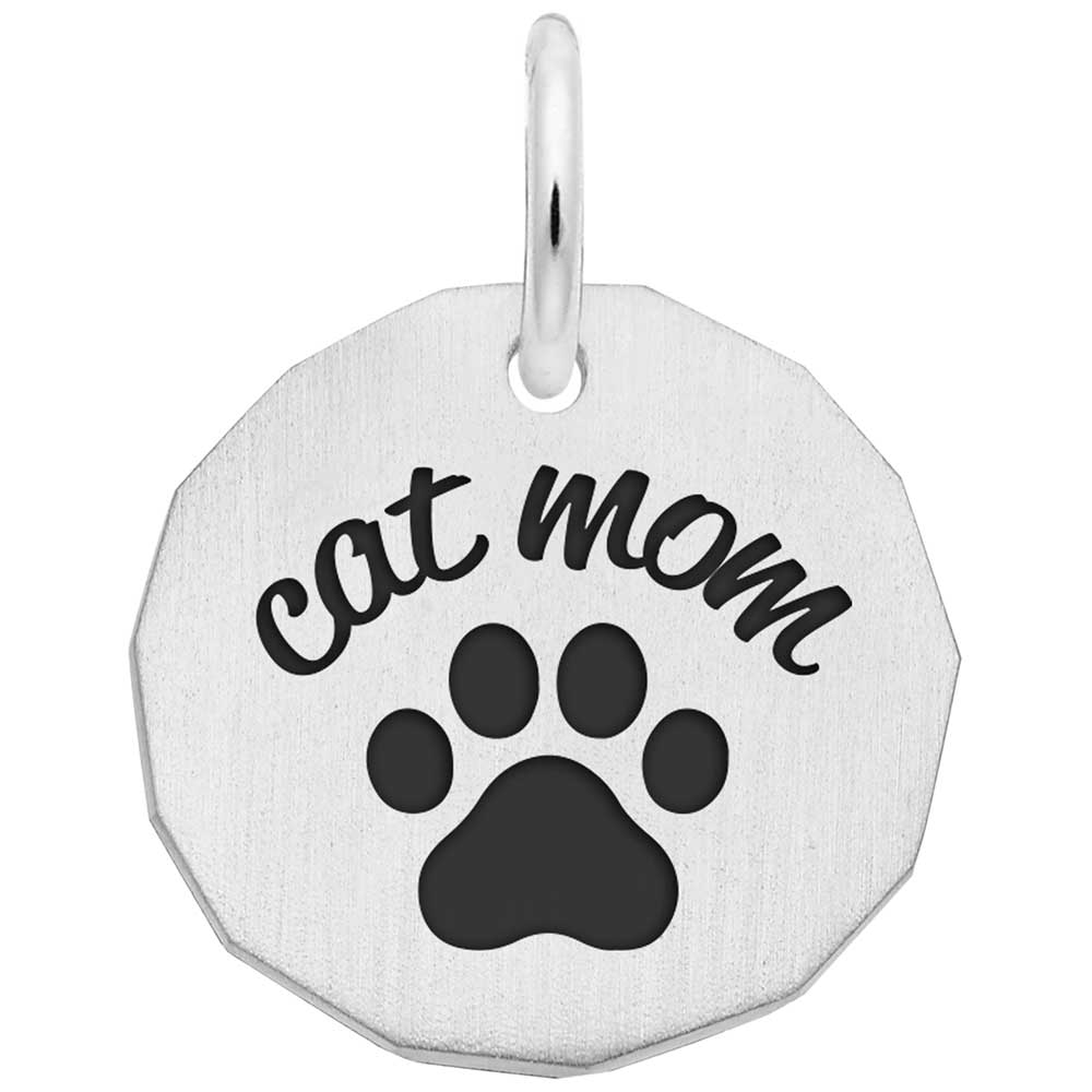 New Cat Mom Charm - Celebrate Your Feline Friendship Today! 1981
