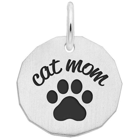 New Cat Mom Charm - Celebrate Your Feline Friendship Today! 1981