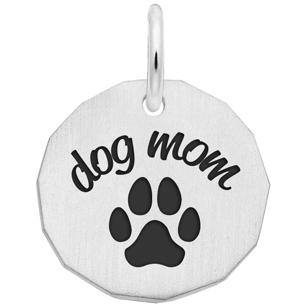 New Dog Mom Charm - Celebrate Your Love for Furry Friends 1982