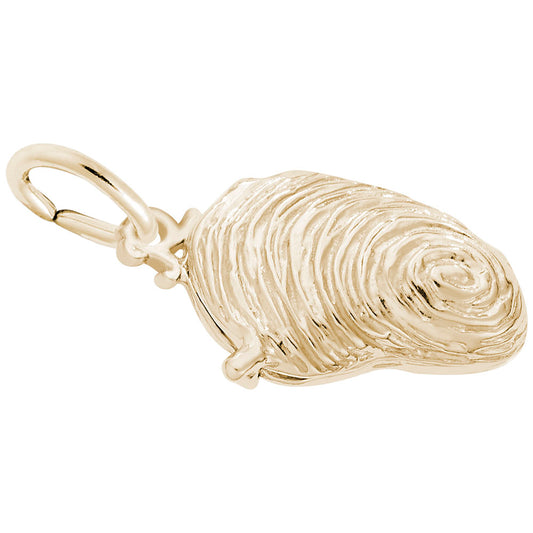 Opening Oyster Charm - Nautical Sea Life Jewelry for Ocean Lovers 2009