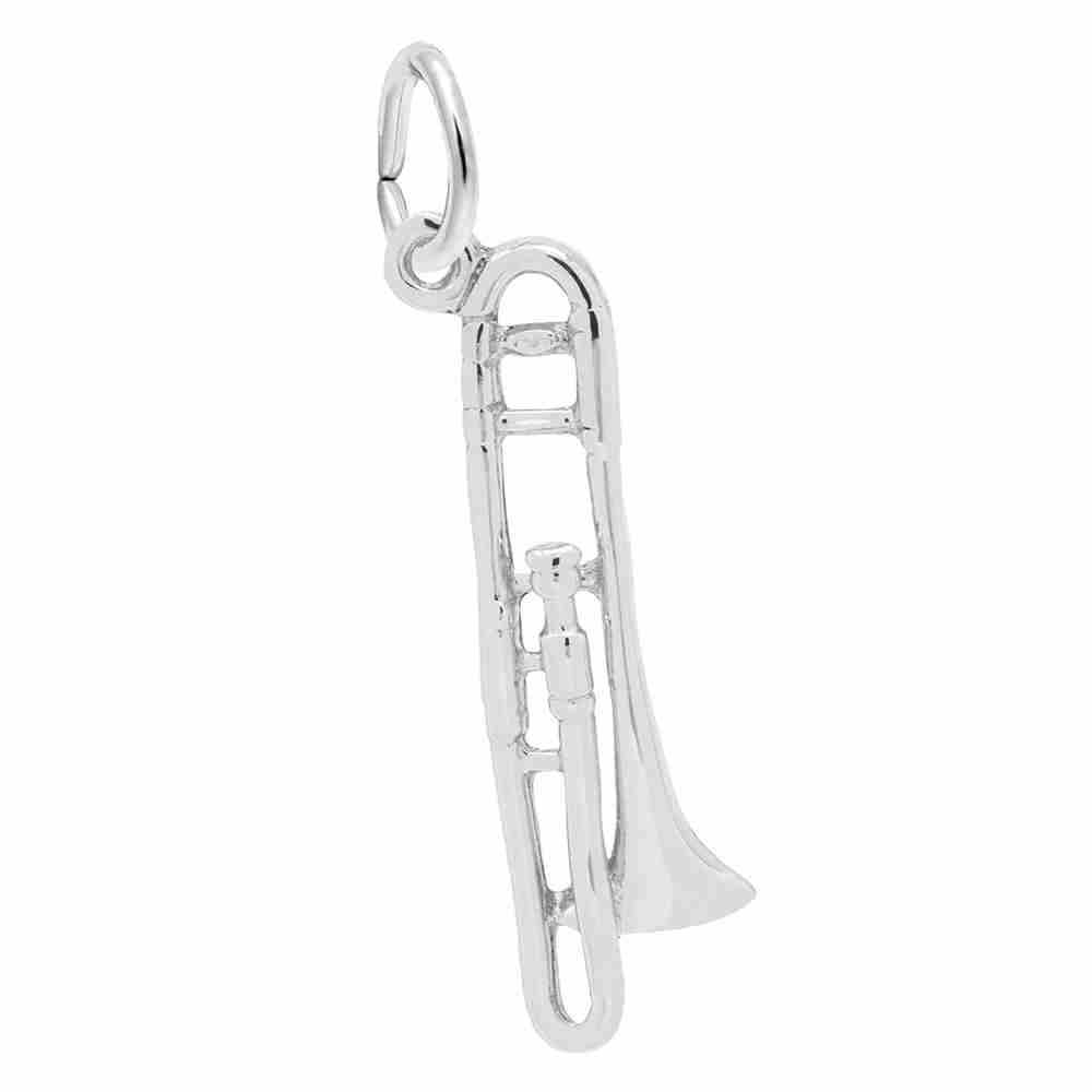 New Trombone Charm for Music Lovers - Perfect Gift for Musicians 2015