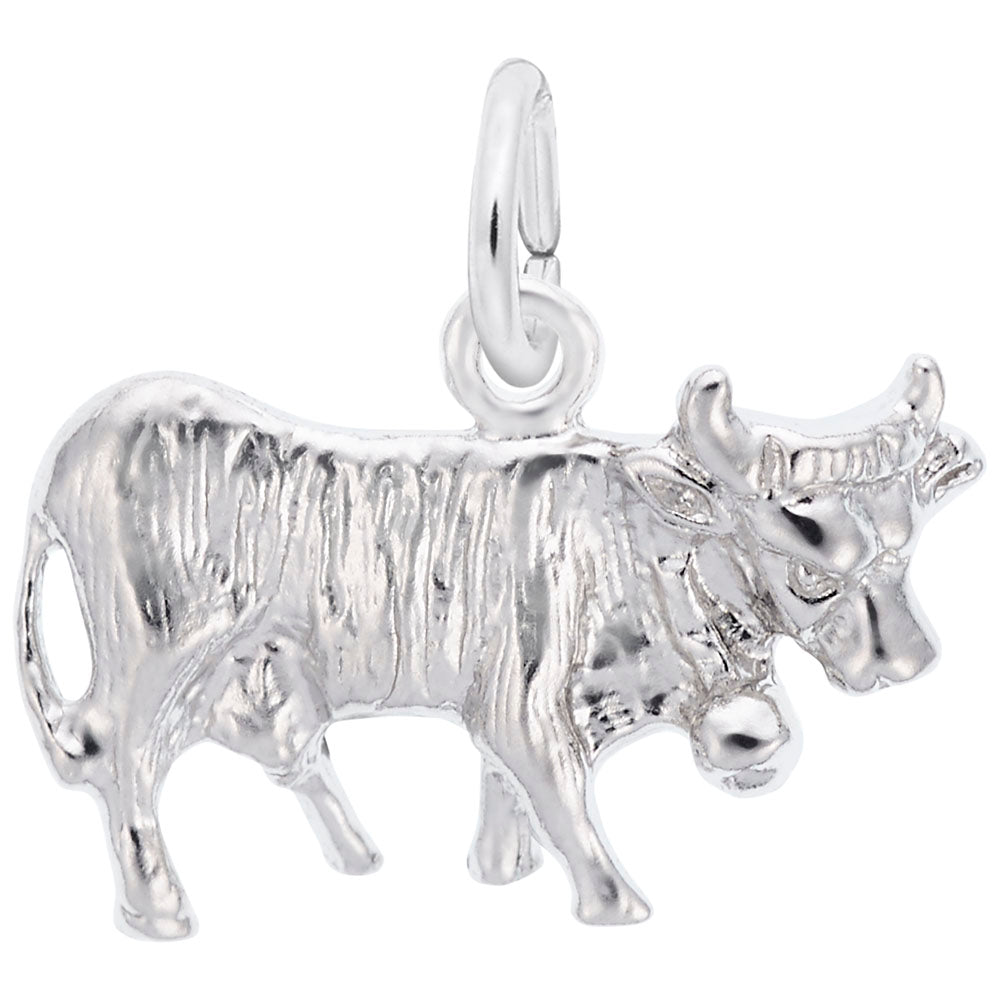 Charming Farm Cow Pendant - Unique Animal Jewelry for Collectors 2048