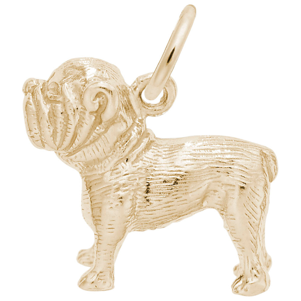 Adorable Bulldog Charm for Pet Lovers - Perfect Gift Idea 2061