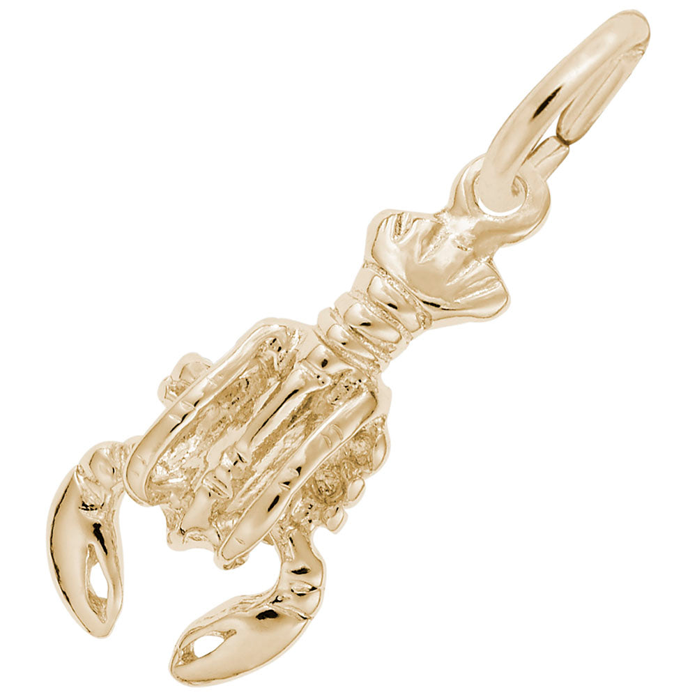 Small Lobster Charm - Nautical Sea Life Jewelry for Ocean Lovers 2067