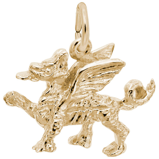 Enchanting Griffin Charm for Animal Lovers - Unique Jewelry Gift 2068