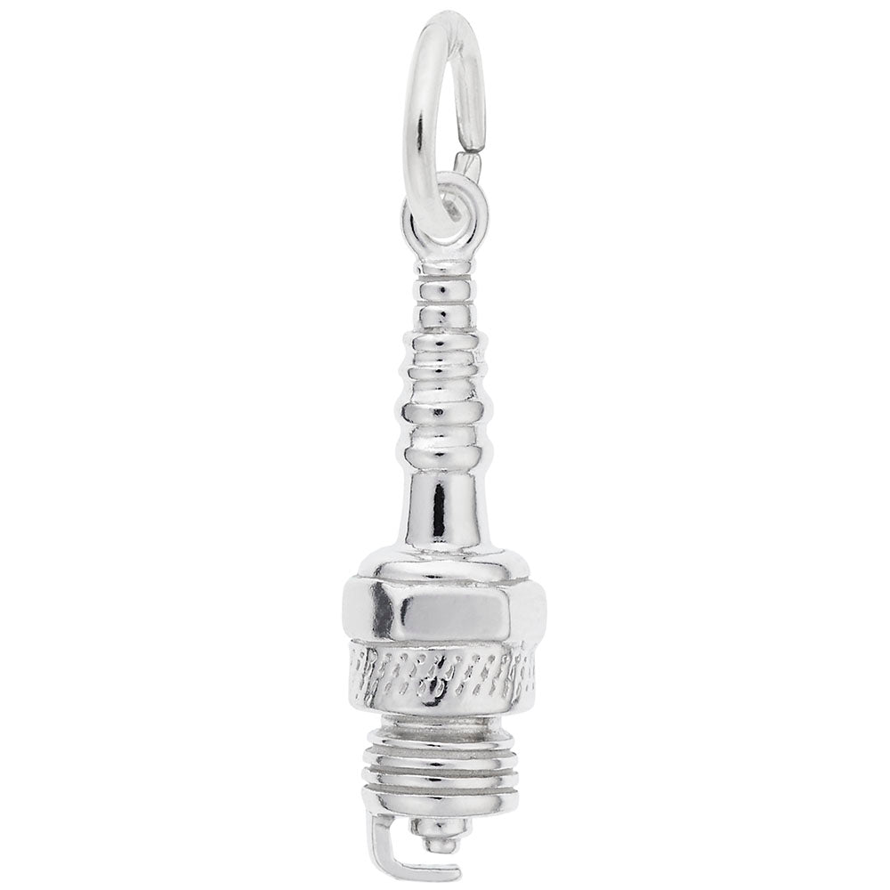 Spark Plug Charm for Car Enthusiasts - Unique Automotive Jewelry 2083