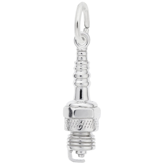 Spark Plug Charm for Car Enthusiasts - Unique Automotive Jewelry 2083
