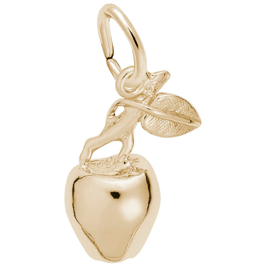 Autumn Apple Charm for Bracelets - Fall-Themed Jewelry Accessory 2110
