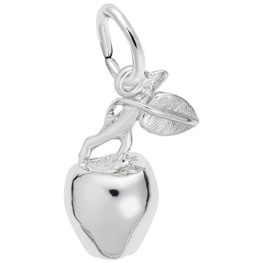 Autumn Apple Charm for Bracelets - Fall-Themed Jewelry Accessory 2110