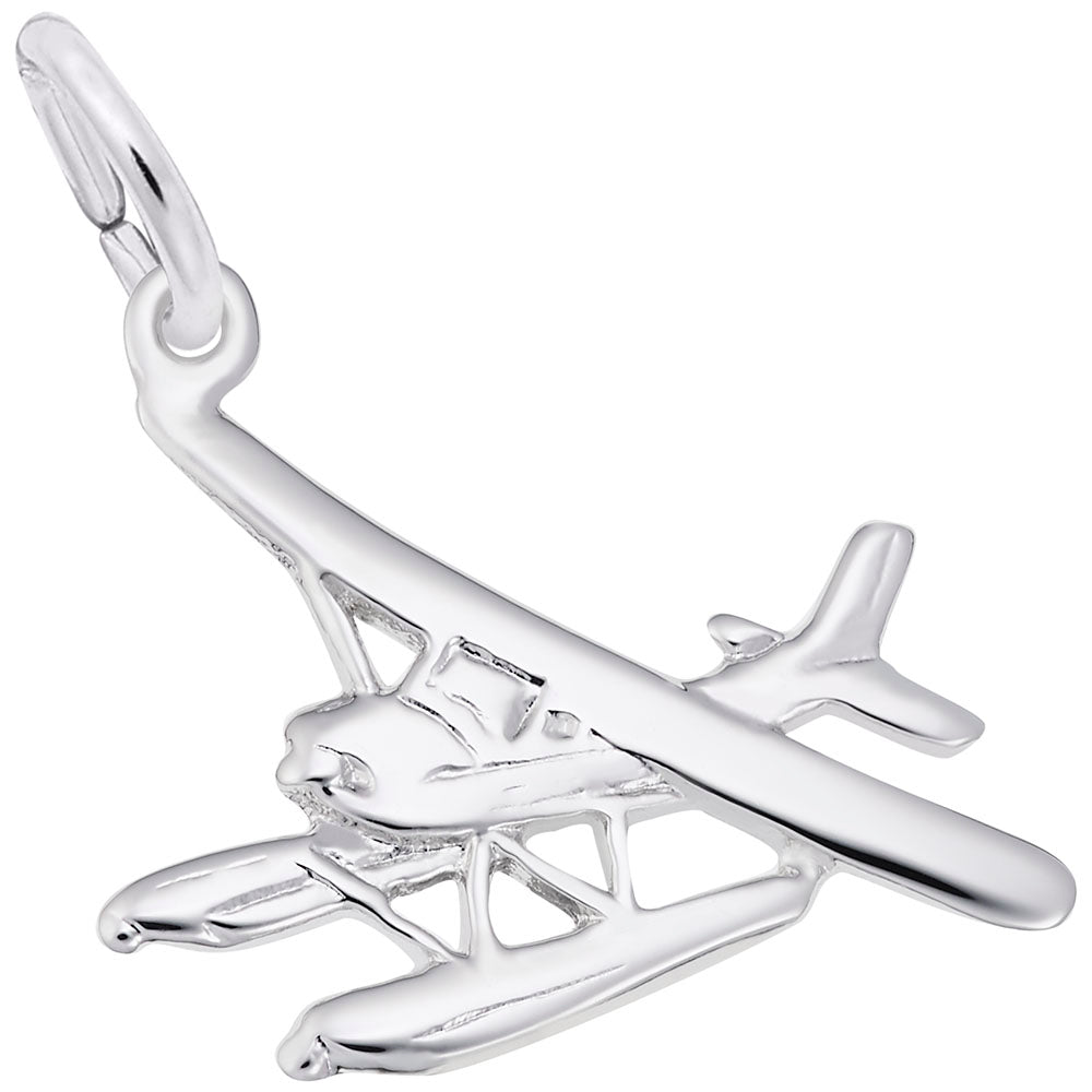 Seaplane Charm for Travel Lovers - Unique Aviation Jewelry Gift 2116